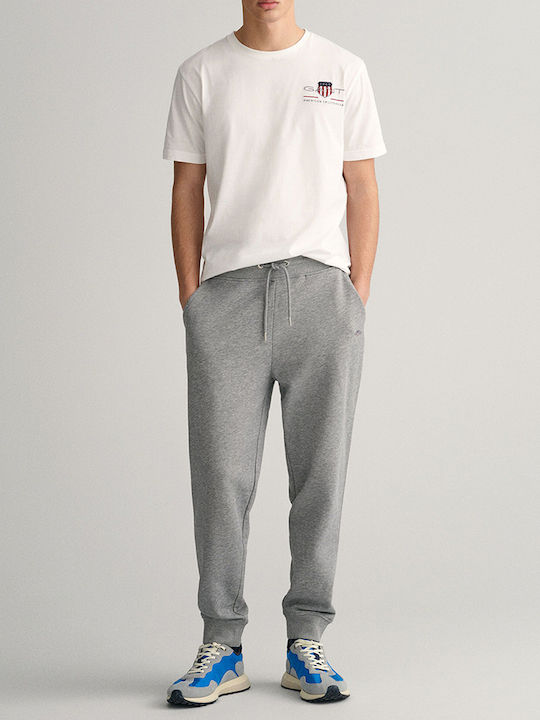 Sweatpants with Elastic Gray