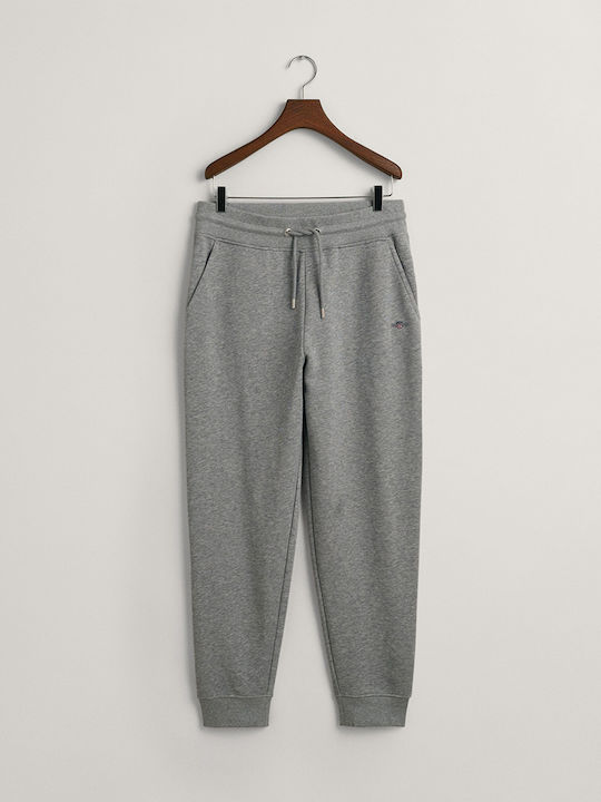 Sweatpants with Elastic Gray
