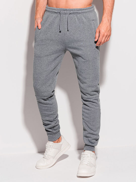 Edoti Herren-Sweatpants Gray