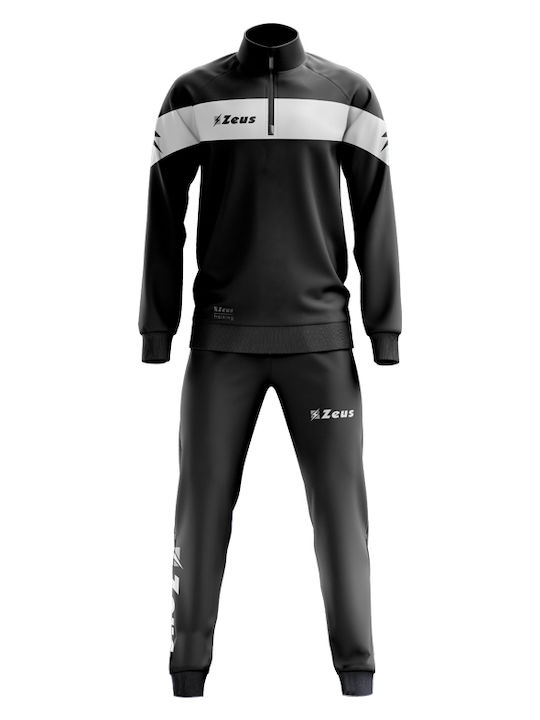 Tuta Marte Ποδοσφαιρικό Σετ Φόρμας με Λάστιχο Μαύρο
