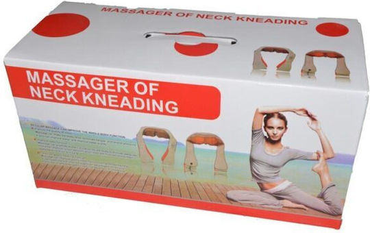 Massagegerät Shiatsu für den Nacken mit Infrarotwärme Beige
