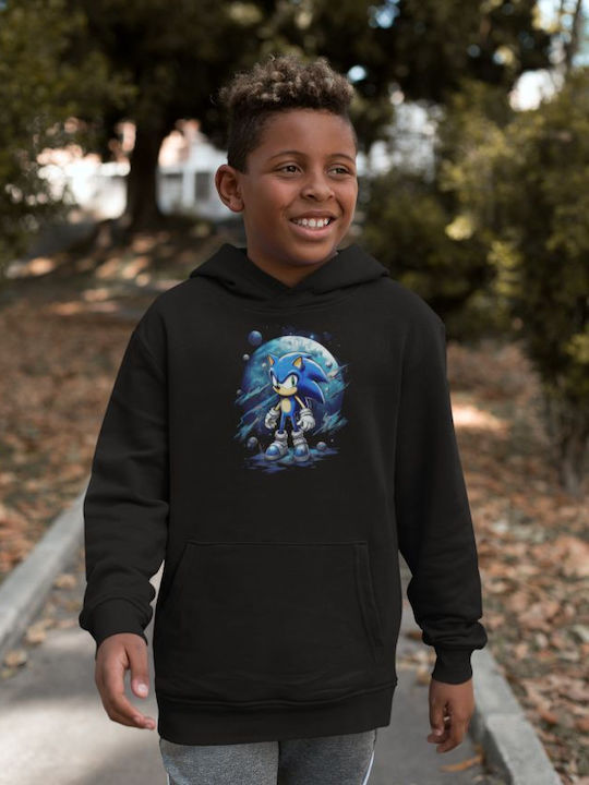 TKT Kids Sweatshirt with Hood Black