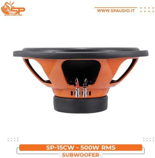 SP Audio Subwoofer Αυτοκινήτου 15" 500W RMS