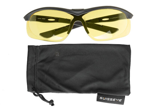 Swiss Eye Shooting Glasses Lancer with Anti-Glare Solar and Anti-Scratch Protection Orange