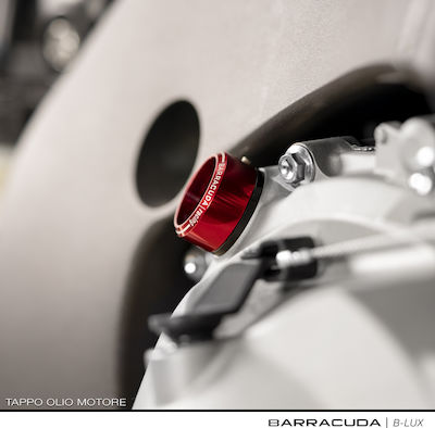 Barracuda Τάπα Λαδιού για Yamaha T-Max 500 / MT-09 / Tracer / XT660X Μαύρο