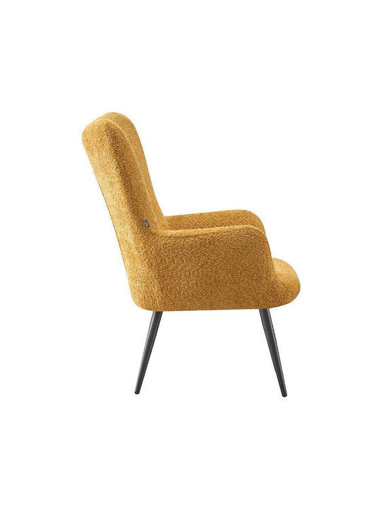 C-06 Ohrensessel Gelb 80x75x97cm
