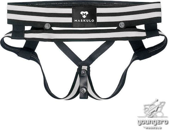 Maskulo Мъжки секси джокстрап Черен