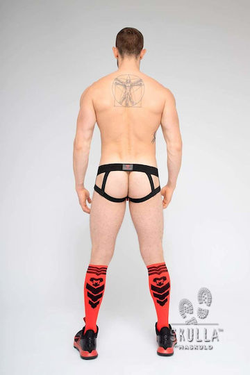 Maskulo Мъжки секси джокстрап Червен