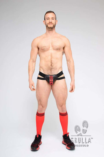 Maskulo Мъжки секси джокстрап Червен