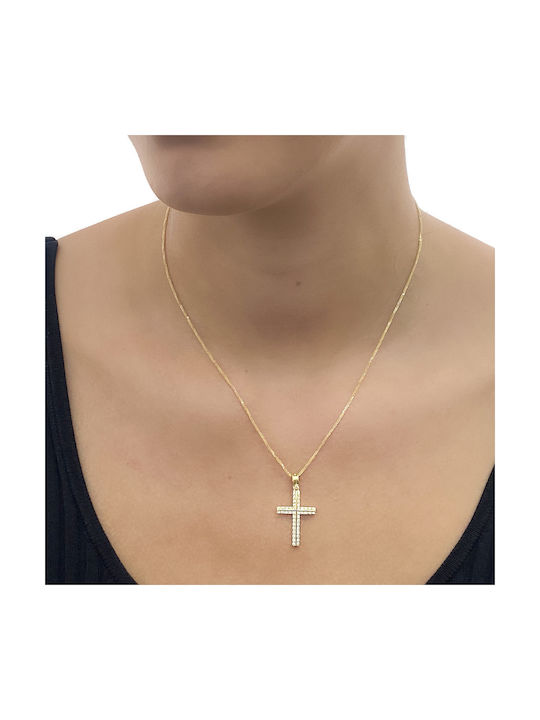 Triantos Gold Cross 18K