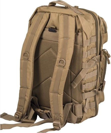 Mil-Tec Military Backpack Backpack made of Polyester Coyote 36lt