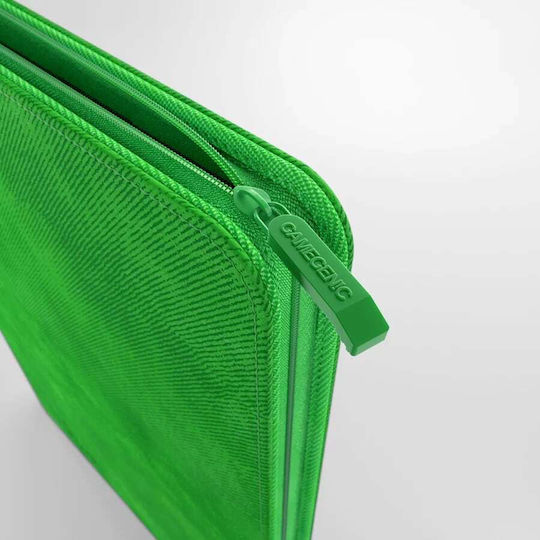 Gamegenic Zip-Up Album 24 Pocket Binder 12-Pocket Standard Size Green