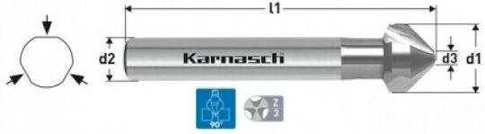 Karnasch Маршрутизатор 8.3мм