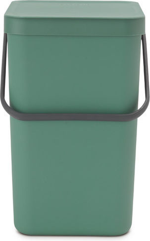 Brabantia Кошче Sort & Go за Боклук Пластмасово Зелено 25л