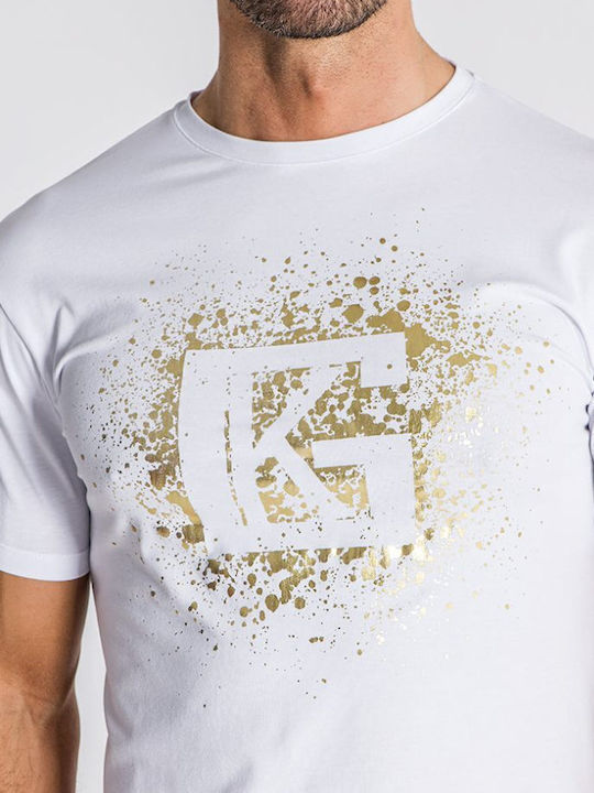 Gianni Kavanagh Herren T-Shirt Kurzarm Weiß