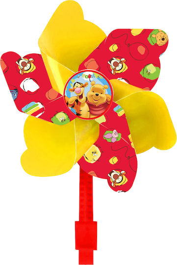 Winnie Pooh Έλικας Βάση Τιμόνι Ποδηλάτου Κόκκινοκίτρινο 9122