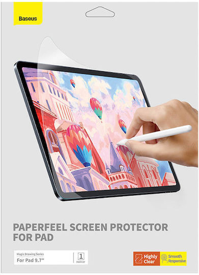 Baseus Paperfeel Защитен екран (iPad Air / Air 2 / Pro 9.7” / 2017 9.7” / 2018 9.7” - Превод: iPad Air / Air 2 / Pro 9.7” / 2017 9.7” / 2018 9.7”) P40012302201-01