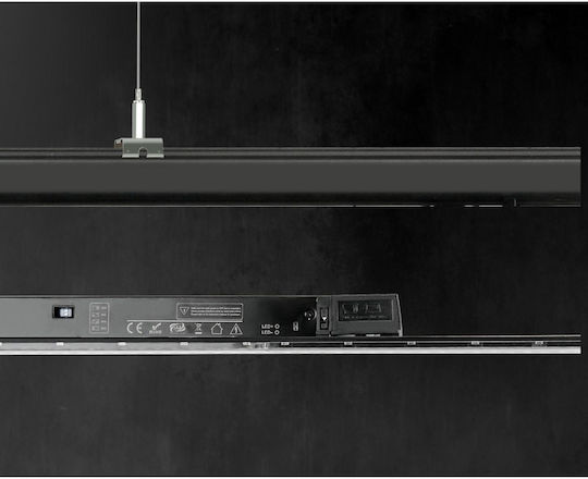 Elvhx LED Γραμμικό Φωτιστικό Οροφής Φυσικό Λευκό IP20 60εκ.