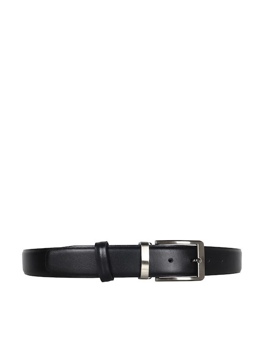 Men's Belt Leather Black