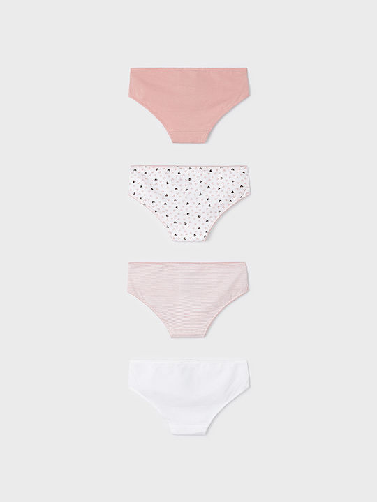 Mayoral Kids Set with Briefs Pink 4pcs