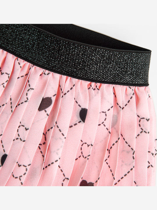 Kids' Pleated Skirt Pink