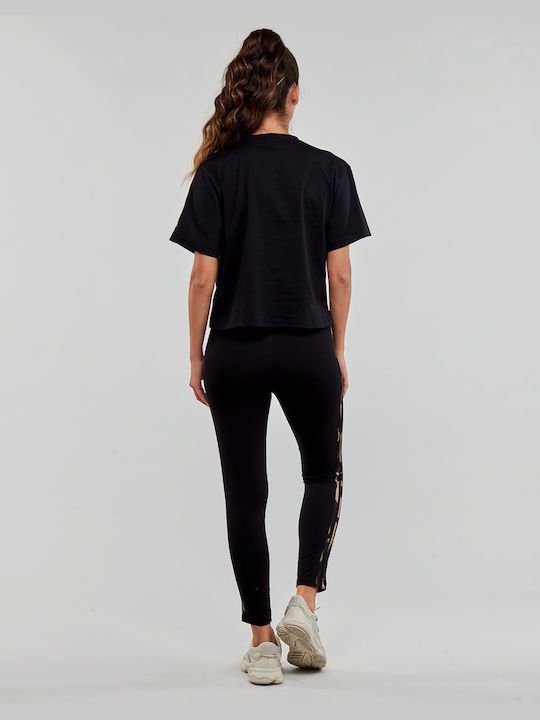 Adidas 3S CRO T Γυναικείο T-shirt Μαύρο