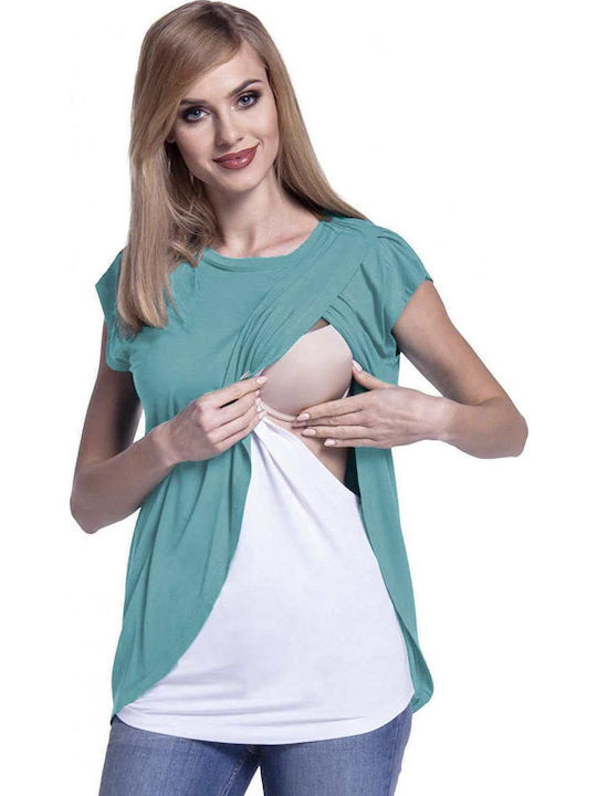 Queen Mother Maternity Top Black