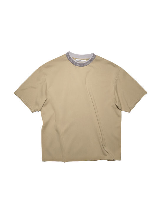 T-shirt Μπεζ