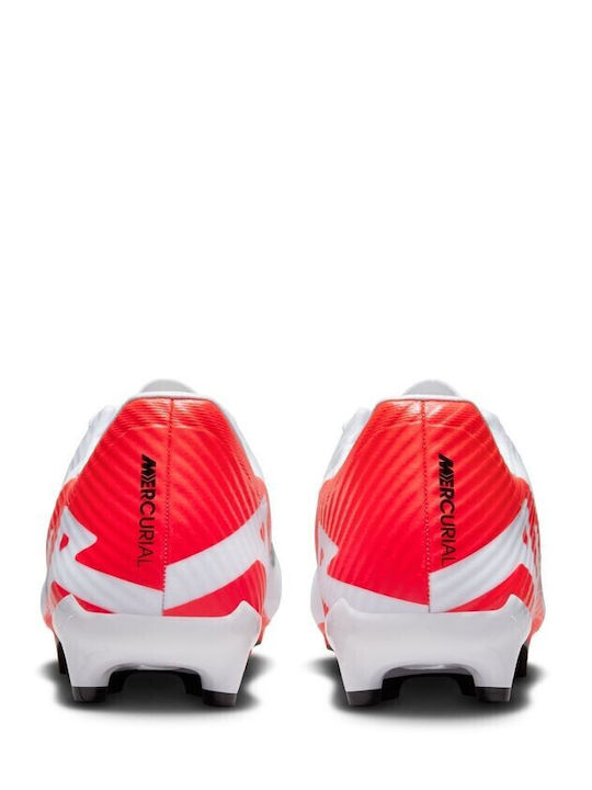 Nike Mercurial Vapor 15 Academy Football Shoes with Cleats White
