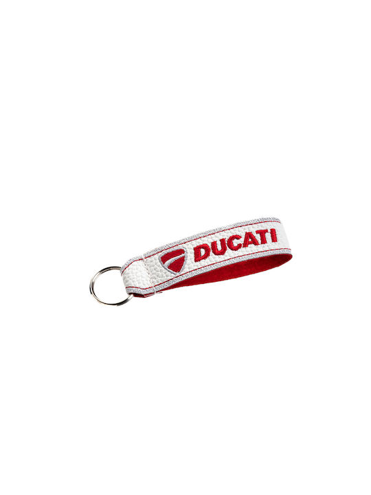 Ducati Ключодържател Текстилна Черно