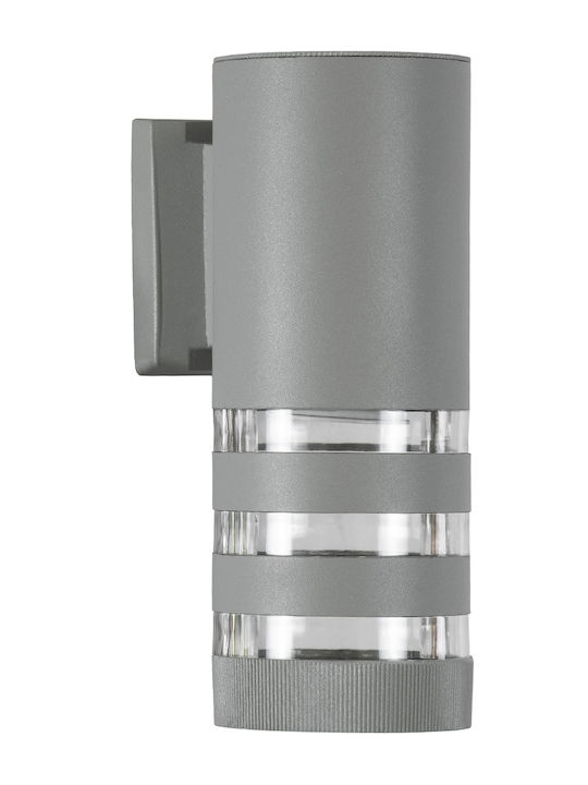 GloboStar Orion Wall-Mounted Outdoor Spot GU10 IP65 9x15x23.2cm