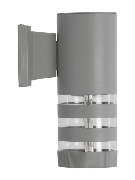 GloboStar Orion Wall-Mounted Outdoor Spot GU10 IP65 9x15x23.2cm