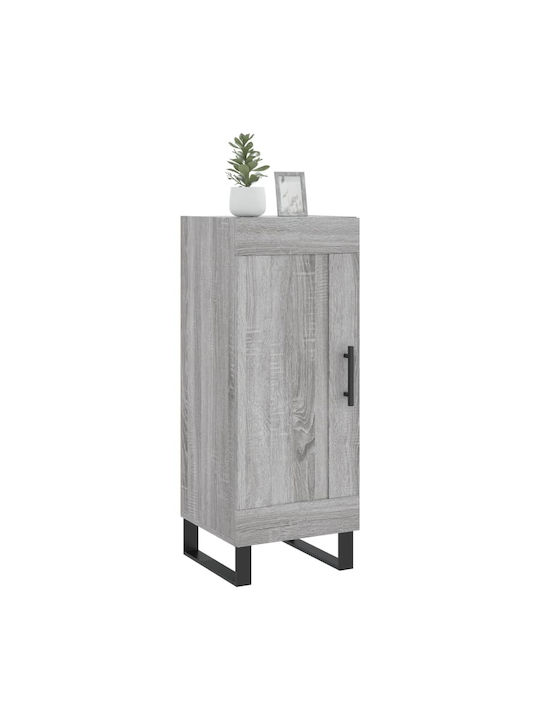 Cabinet Storage Made of Metal & Wood L34.5xW34xH90cm