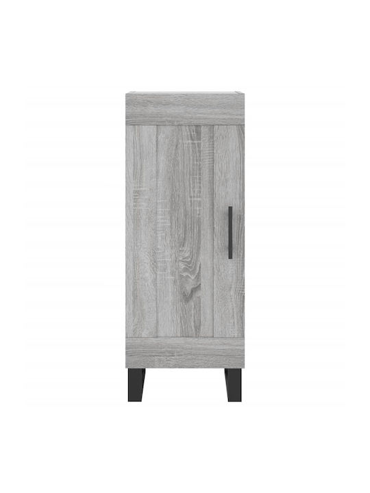 Cabinet Storage Made of Metal & Wood L34.5xW34xH90cm