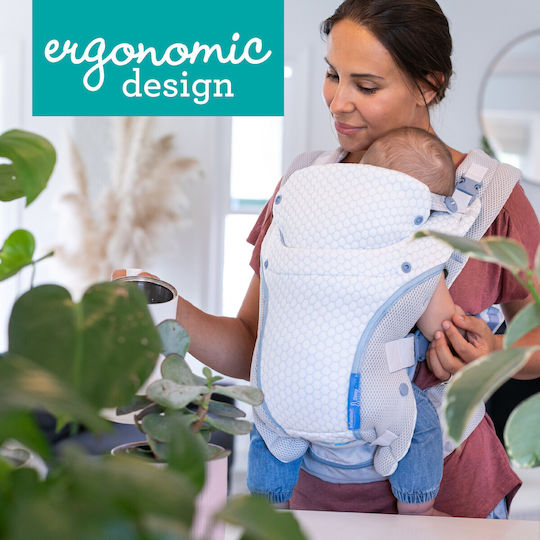 Infantino Κλασικός Μάρσιπος Staycool 4-in-1 Γκρι με Μέγιστο Βάρος 18kg