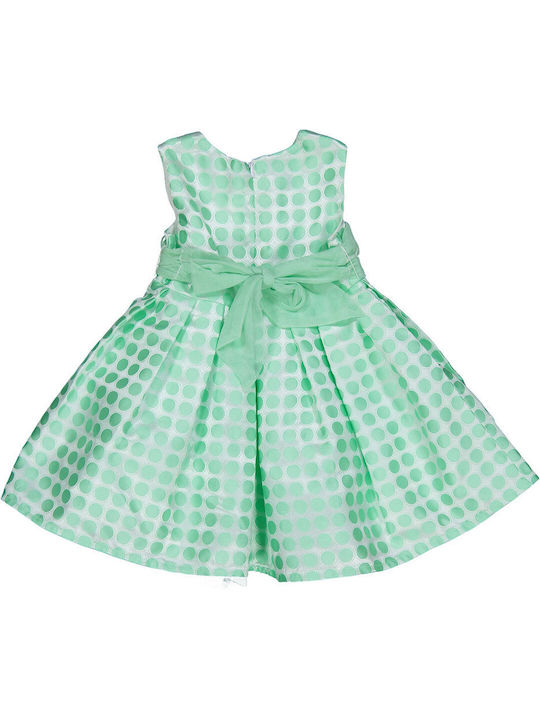 Birba Trybeyond Kids Dress Tulle Polka Dot Turquoise