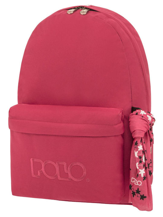 Polo Original Scarf Ученическа Раница Гимназия Оранжева с Джоб за Бутилка 20 Литра 2022