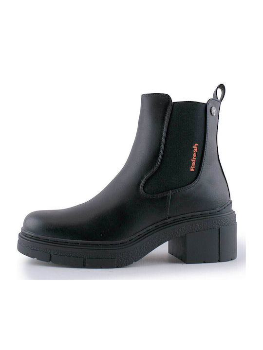 Stiefeletten Damen Schwarz