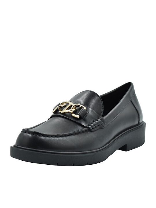 Spherica Γυναικεία Loafers σε Μαύρο Χρώμα