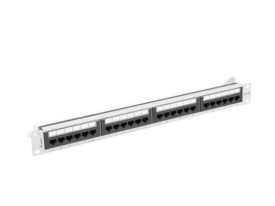 Lanberg Patch Panel für Rack 1U 19" 24 Steckdosen cat6a Graues