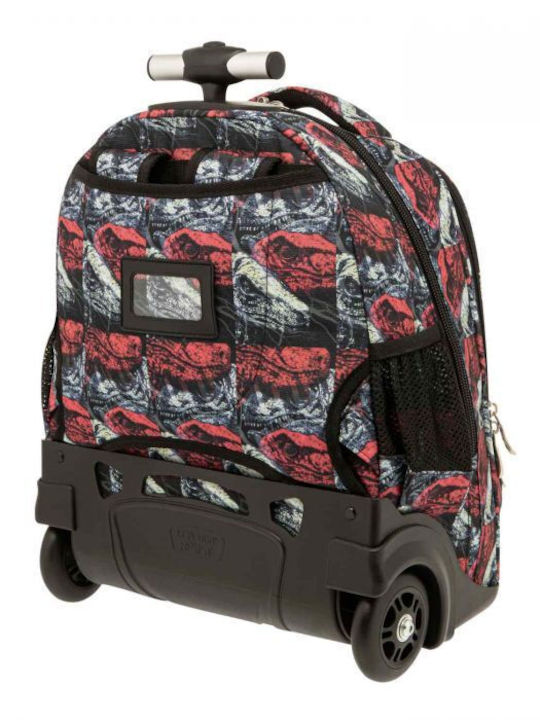 Polo Rollende Schulranzen Trolley Grundschule mit Flaschenhalter Butterflies 30lt 35 x 21 x 42cm