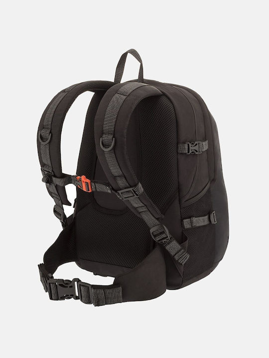 Polo Offpist School Bag Backpack Junior High-High School Black with Water Bottle Holder 28Liters 2018