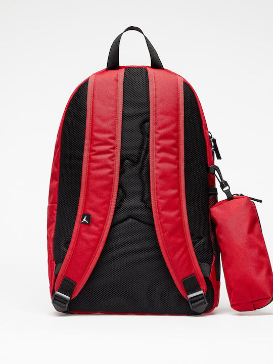 Jordan School Bag Backpack Junior High-High School Red