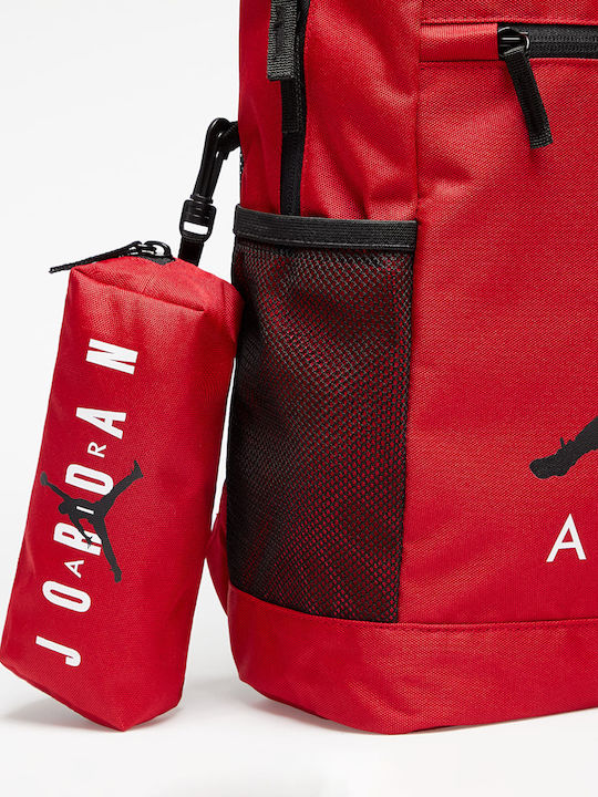 Jordan School Bag Backpack Junior High-High School Red