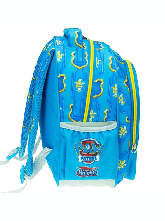 Gim Chase Rescue Knights 2 Schulranzen Rucksack Kindergarten Blau mit Flaschenhalter 12Liter