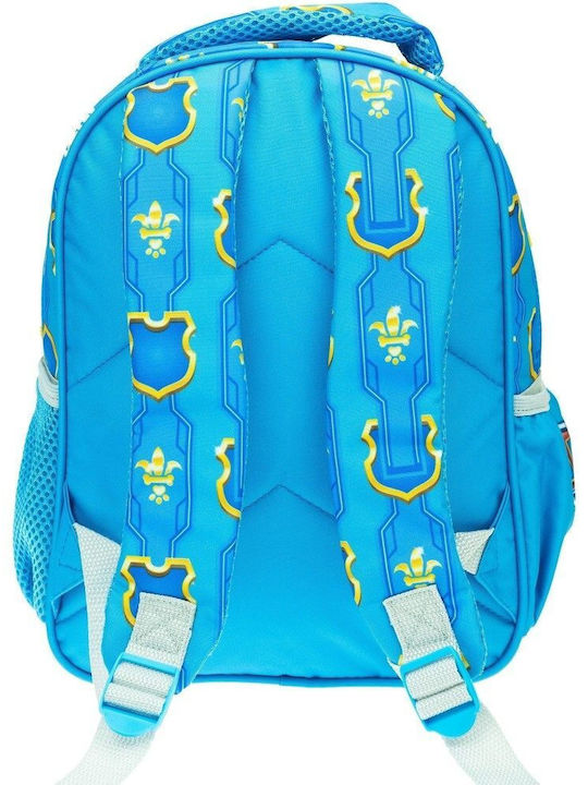 Gim Chase Rescue Knights 2 Schulranzen Rucksack Kindergarten Blau mit Flaschenhalter 12Liter