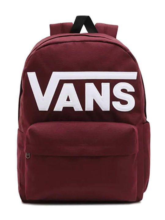 Vans Old Skool III School Bag Backpack Junior High-High School Burgundy 22Liters