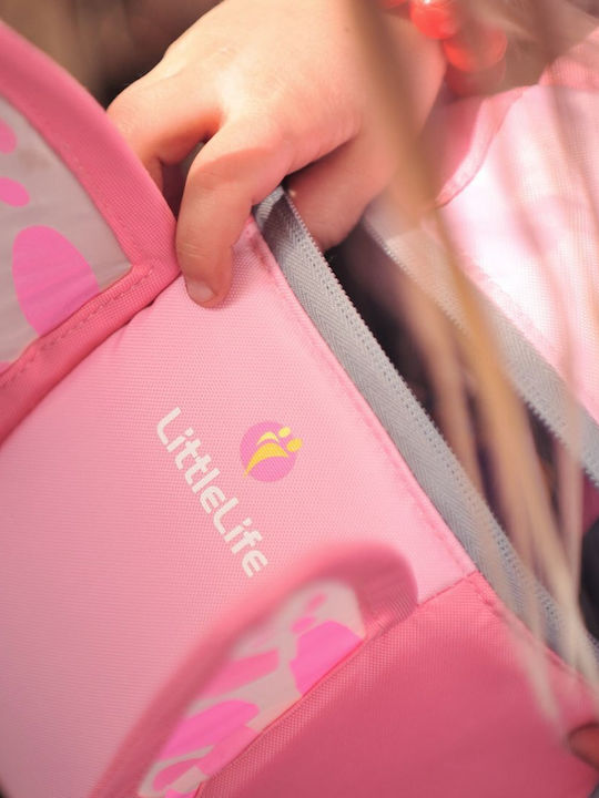 Littlelife Butterfly School Bag Backpack Kindergarten Pink
