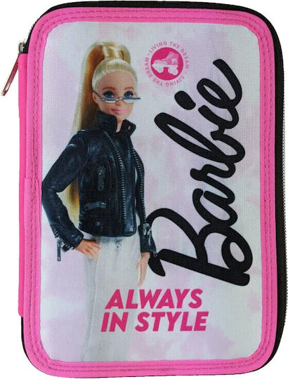 Gim Barbie Trend Flash Pencil Case Full with 2 Compartments Multicolored