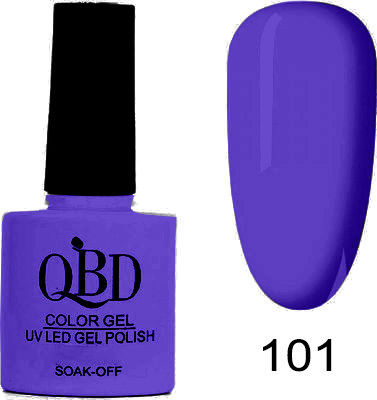 Angelacq Ημιμόνιμο Βερνίκι Νυχιών Perle Hot Pink 101 με Glitter 15ml